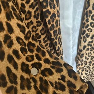 ZARA OVER-SIZED CHEETAH PRINT BLAZER